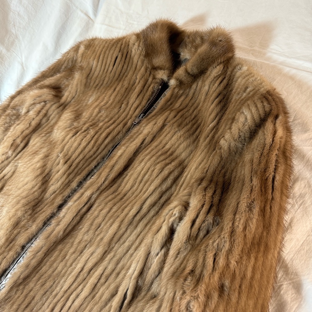 Fur and Leather Reversible Jacket